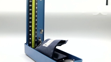 Esfigmomanómetro de mercurio tipo escritorio con manguito de algodón