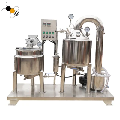 Concentración de filtración de mezcla de precalentamiento de la miel de las máquinas de proceso de la miel de 0,5 toneladas