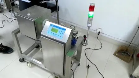 Detector de metales para alimentos FDA para líquidos/salsas/helados